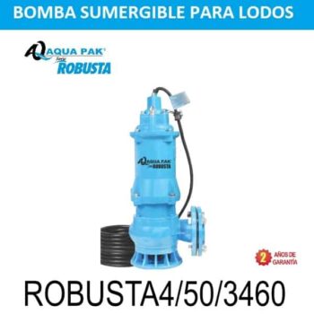 Bomba para lodos 5 HP ROBUSTA4/50/3460