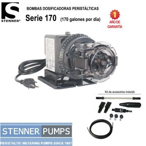 Bombas dosificadoras peristálticas caudal fijo Stenner Serie 170 170 GPD