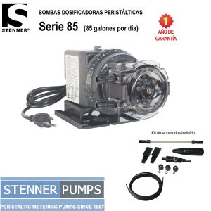 Bombas dosificadoras peristálticas caudal fijo Stenner Serie 85 85 GPD