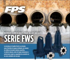 Bombas sumergibles para lodos Franklin serie FWS