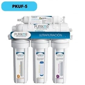 Sistema de ultrafiltración para agua de 5 etapas
