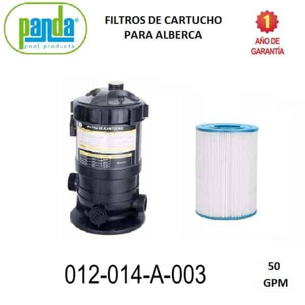 Filtro cartucho para alberca 50GPM