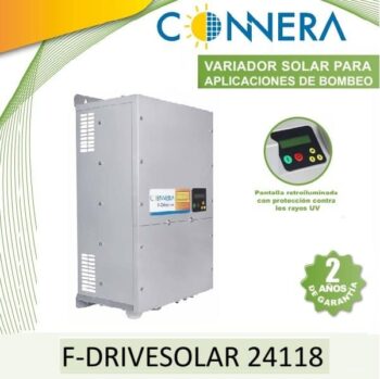 Inversor para bombeo solar solar Connera F DRIVESOLAR 24118 1