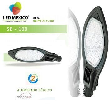lámpara LED 100 W suburbana