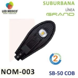 lámpara LED 50 W suburbana