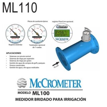 Medidor de flujo McCrometer ML110