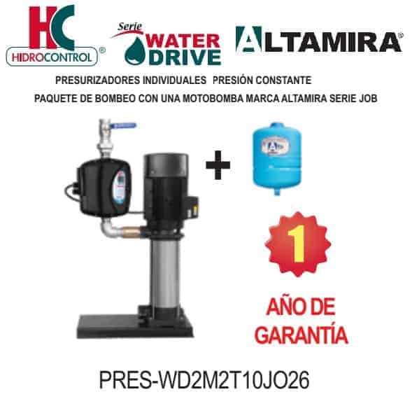 Presurizador presión constante PRES-WD2M2T10JO26