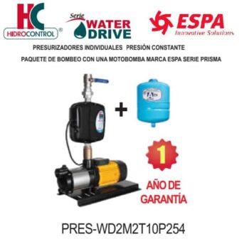 Presurizador presión constante PRES-WD2M2T10P254
