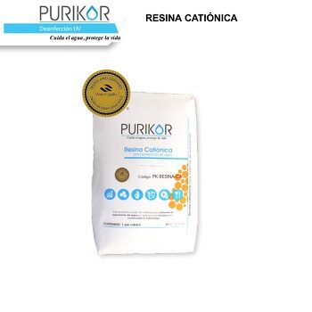 Resina catiónica para suavizador Purikor | Saco 22.6 kg.