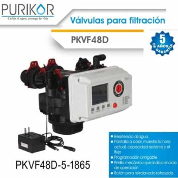 Válvula automática para filtro de agua PKVF48D-5-1865
