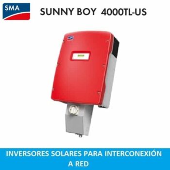 inversor solar a red SMA Sunny boy 4000TL US