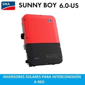 inversor solar a red SMA Sunny boy 6.0 US