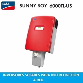 inversor solar a red SMA Sunny boy 6000TL US9