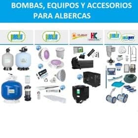 Bombas y filtros para Alberca
