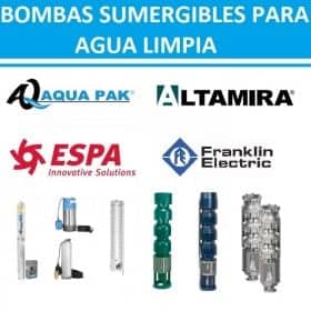Bombas sumergibles