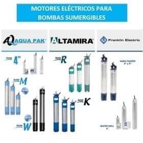 Motores sumergibles
