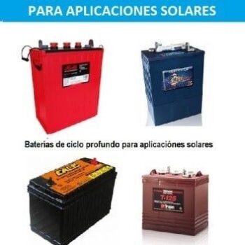 Baterías solares