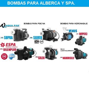 Bombas para alberca y spa