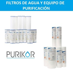 Cartuchos y Portafiltros para Agua