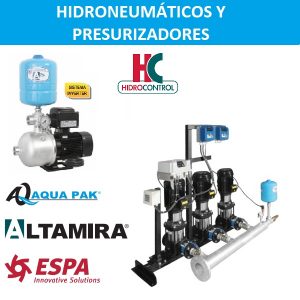 Presurizadores de presión constante