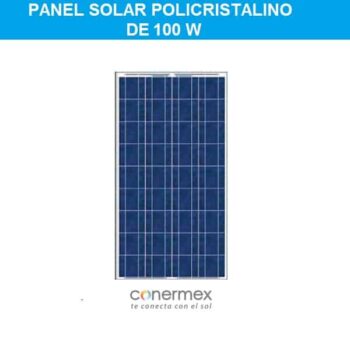 Panel solar de 100 W Conermex