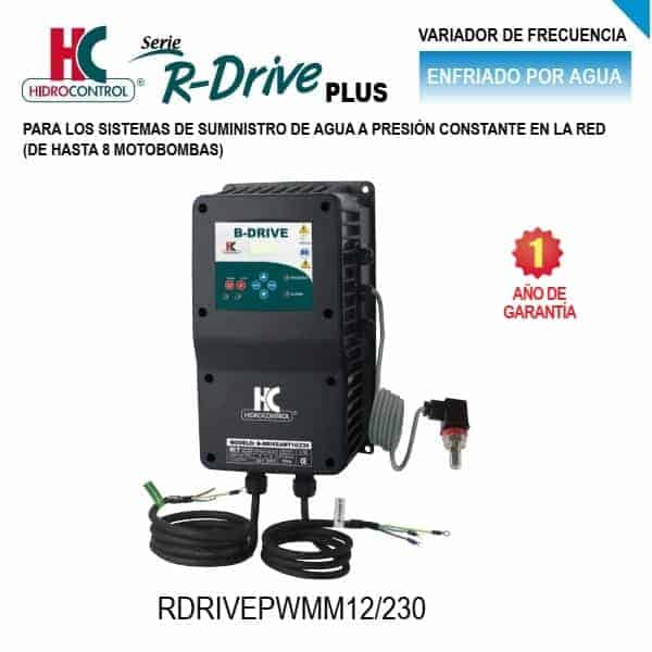 Variador de frecuencia RDRIVEPWMM12/230 | Ahorro 60% de energía.