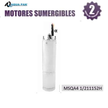 Motor sumergible de 0.5 HP Aqua Pak 1X115V 2H