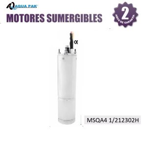 Motor sumergible de 0.5 HP Aqua Pak 1X230V 2H