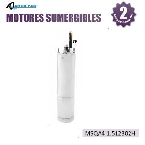 Motor sumergible Aqua Pak 1.5 HP MSQA4 1.512302H