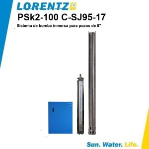 Bomba solar sumergible Lorentz PSK2 100 C SJ95 17