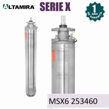 Motor eléctrico sumergible Altamira MSX6 253460 25 HP