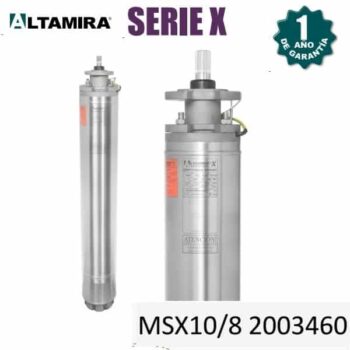 Motor eléctrico sumergible Altamira MSX10 8 2003460 200 HP