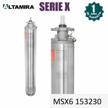 Motor eléctrico sumergible Altamira MSX6 153230 15 HP