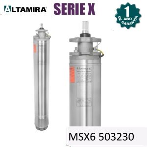 Motor eléctrico sumergible Altamira MSX6 503230 50 HP