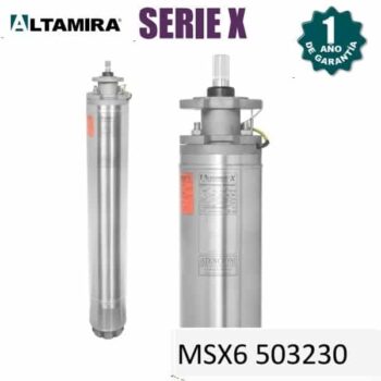 Motor eléctrico sumergible Altamira MSX6 503230 50 HP