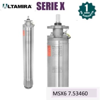 Motor eléctrico sumergible Altamira MSX6 7.53460 7.5 HP 3F 460 V