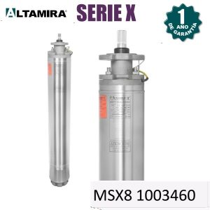 Motor eléctrico sumergible Altamira MSX8 1003460 100 HP