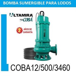 bomba para lodos Altamira COBA12/500/3460