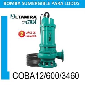 bomba para lodos Altamira COBA12/600/3460
