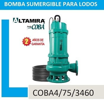 bomba para lodos Altamira COBA4/75/3460