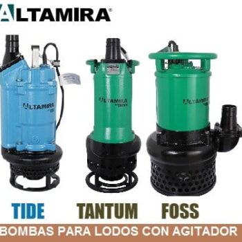 Bombas con agitador para lodos