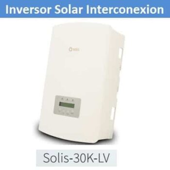 Inversor solar 30 KW Solis-30K-LV