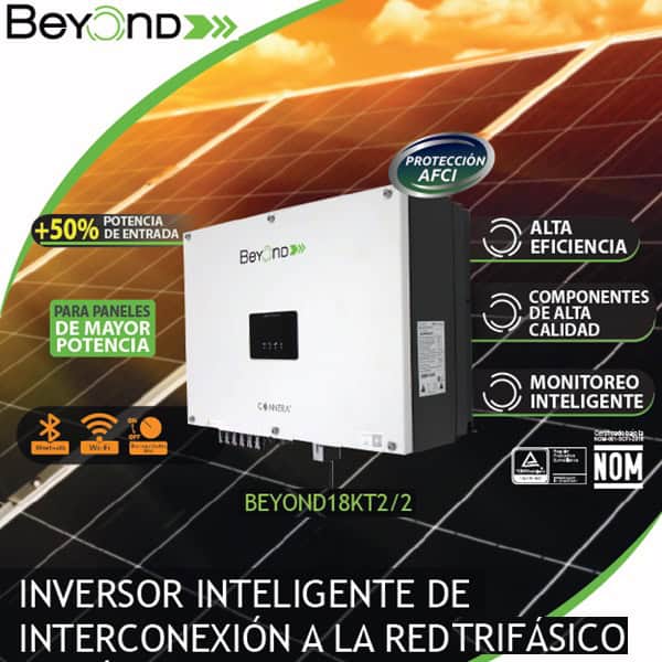 Inversor solar 18 KW BEYOND18KT2/2 trifásico