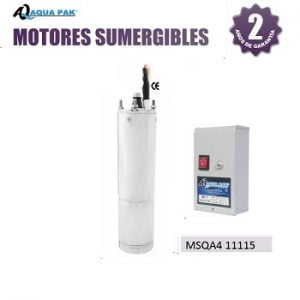 Motor sumergible Aqua Pak 1 HP MSQA4 11115