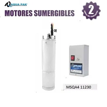 motor sumergible Aqua Pak 1 HP MSQA4 11230