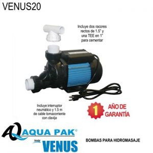bomba para hidromasaje 2 HP VENUS20