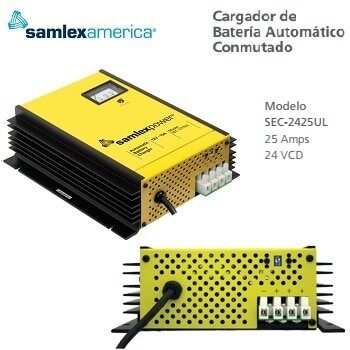 cargador de baterías Samlex SEC-2425UL