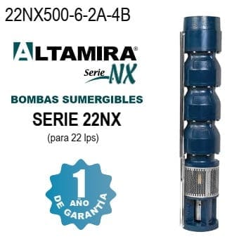 Bomba de tazones 22 LPS de 50 HP