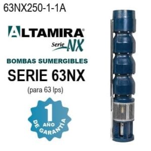 Bomba de tazones 63 LPS de 25 HP