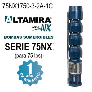 bomba de tazones 75 LPS de 175 HP